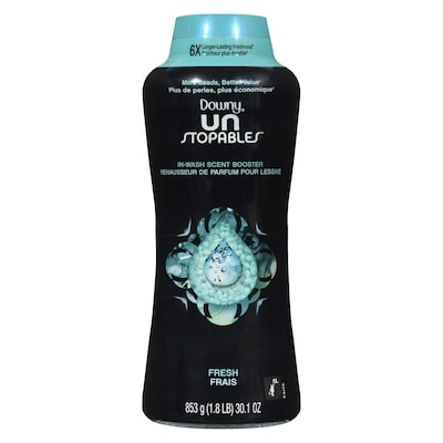 Downy Perles rehausse-parfum pour la lessive Unstopables, Frais 853 g, 3,16 $/100g