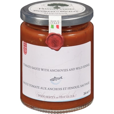 Frantoi Cutrera Segreti Di Sicilia Tomato Sauce With Anchovies And Wild Fennel 266 ml, $3.19/100ml