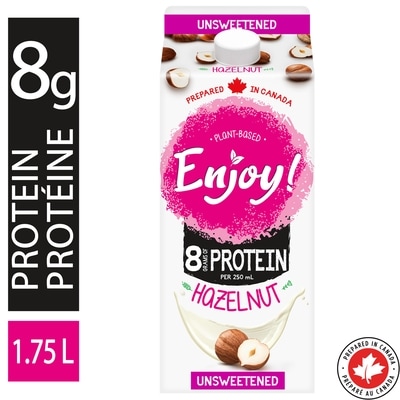 Enjoy! Hazelnut Unsweetened Original Plant-Based Beverage 1.75 l, $0.29/100ml