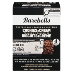 Barebells Protein Bar Cookies & Cream 4x56.0 g, $7.58/100g