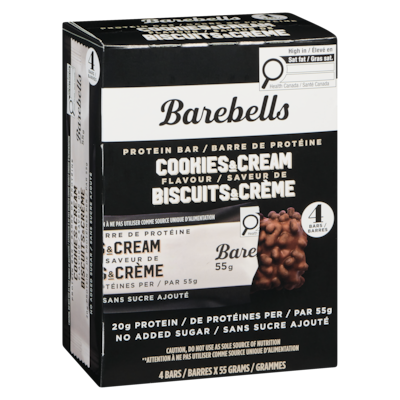 Barre de protéine Biscuits à crème