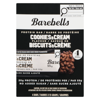 Barre de protéine Biscuits à crème