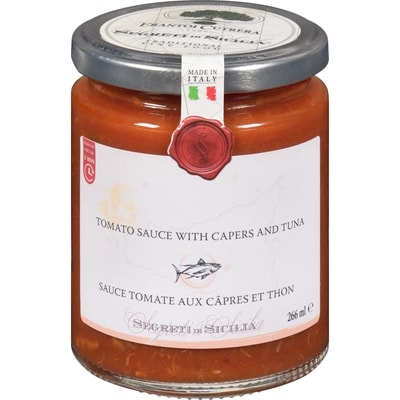 Frantoi Cutrera Segreti Di Sicilia Tomato Sauce With Capers And Tuna 266 ml, $3.19/100ml