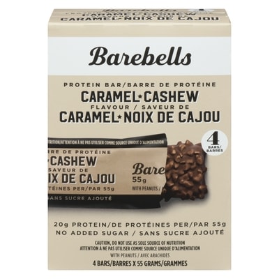 Barebells Protein Bar Caramel Cashew 4x56.0 g, $3.79/100g