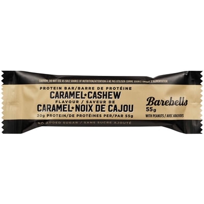 Barebells Protein Bar Caramel Cashew Flavour 55 g, $4.35/100g