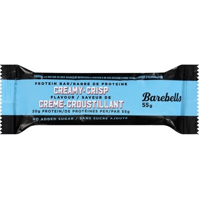 Barebells Barre de protéine saveur de crème croustillant 55 g, 4,35 $/100g
