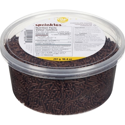 Wilton Sprinkles vermicelles en chocolat 297 g, 2,35 $/100g