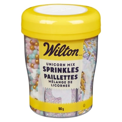 Wilton Unicorn Mix Sprinkles 180 g, $5.55/100g