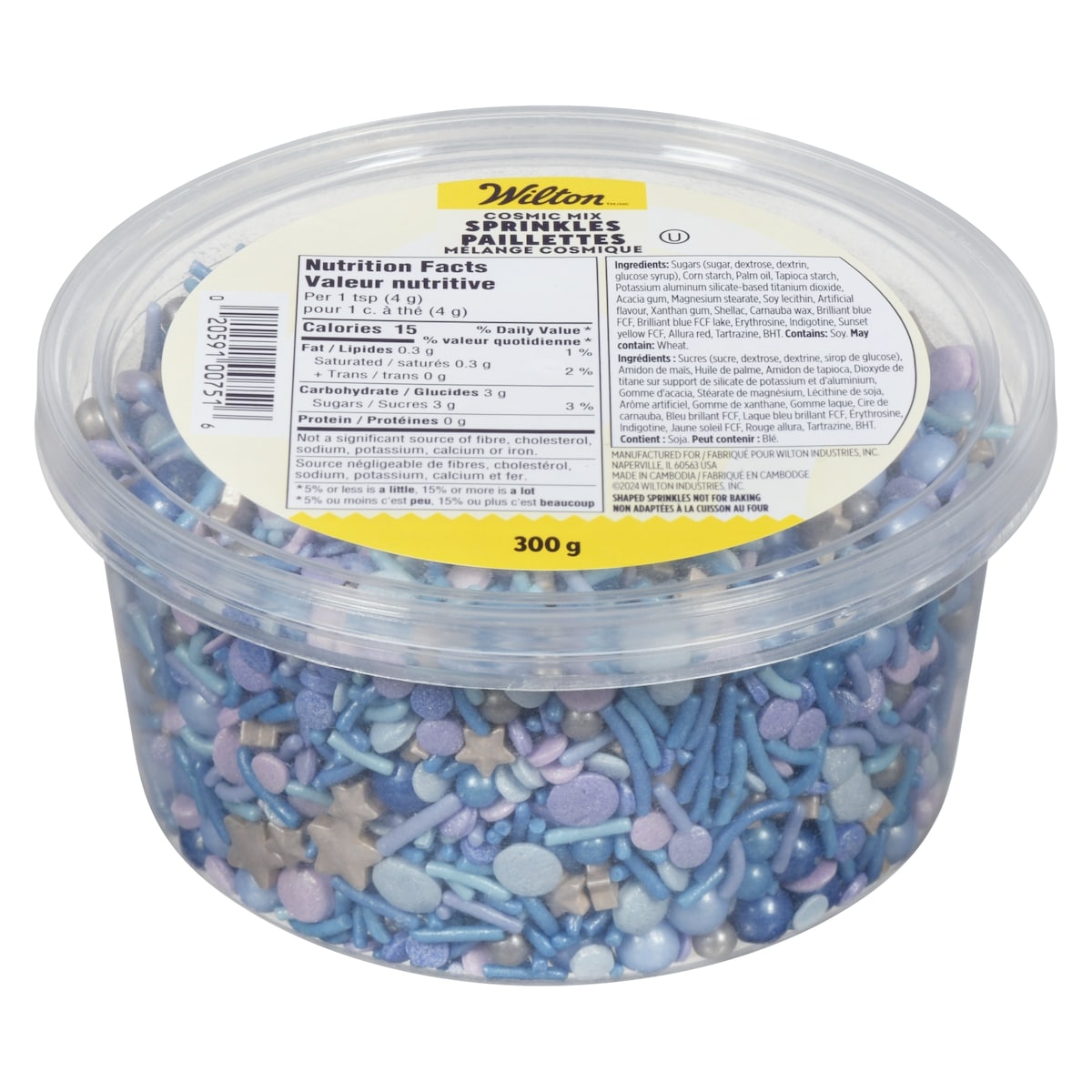 Wilton Sprinkles Cosmic Sprinkles Mix 300 g, $2.33/100g
