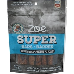 Zoe Super Bars Dog Treats Chicken Recipe 170 g, $4.70/100g