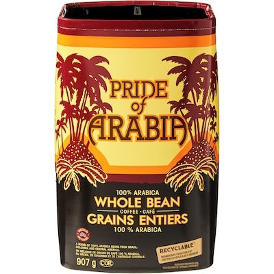 Pride of Arabia 100% café Arabica en grains entiers 907 g, 2,76 $/100g