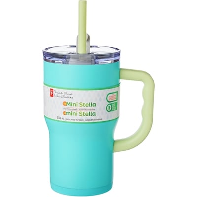 President's Choice The Mini Stella Insulated Travel Tumbler - Aqua 1 ea, $16.00/1ea