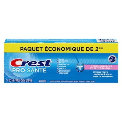Crest Dentifrice Pro-Santé 260 ml, 3,65 $/100ml