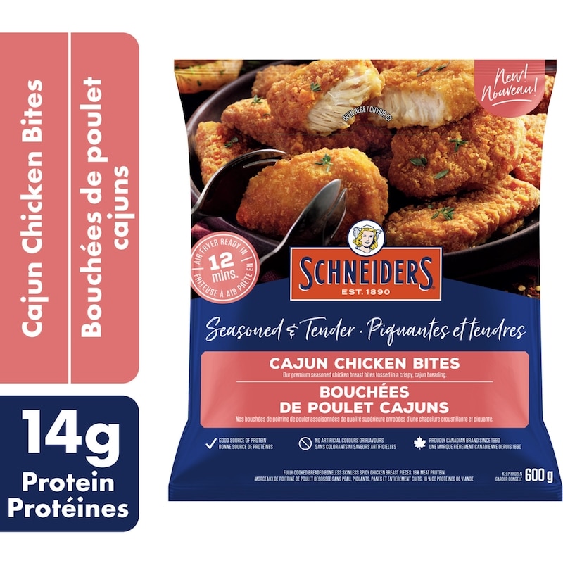 Chicken Bites Breaded Chicken Breast Air Fryer Cajun Chicken Bites