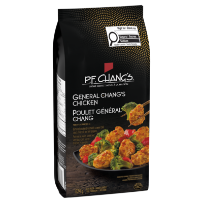 Menu à la maison, poulet général chang