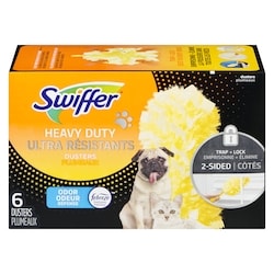 Dusters Heavy Duty Pet Multi-Surface Duster Refills for Cleaning, with Odor Defense, 6 Count