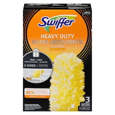Swiffer Dusters Heavy Duty Multi-Surface Duster Refills for Cleaning, Unscented, 3 Count 3 ea, $3.16/1ea