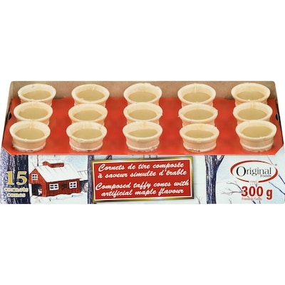 Original Cornets saveur simulée d'érable friandise 300 g, 2,66 $/100g