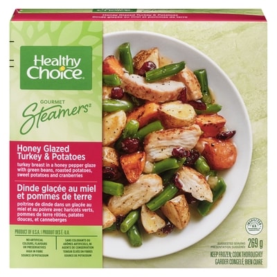 Healthy Choice Gourmet Steamers Honey Glazed Turkey & Potatoes 269 g, $2.41/100g