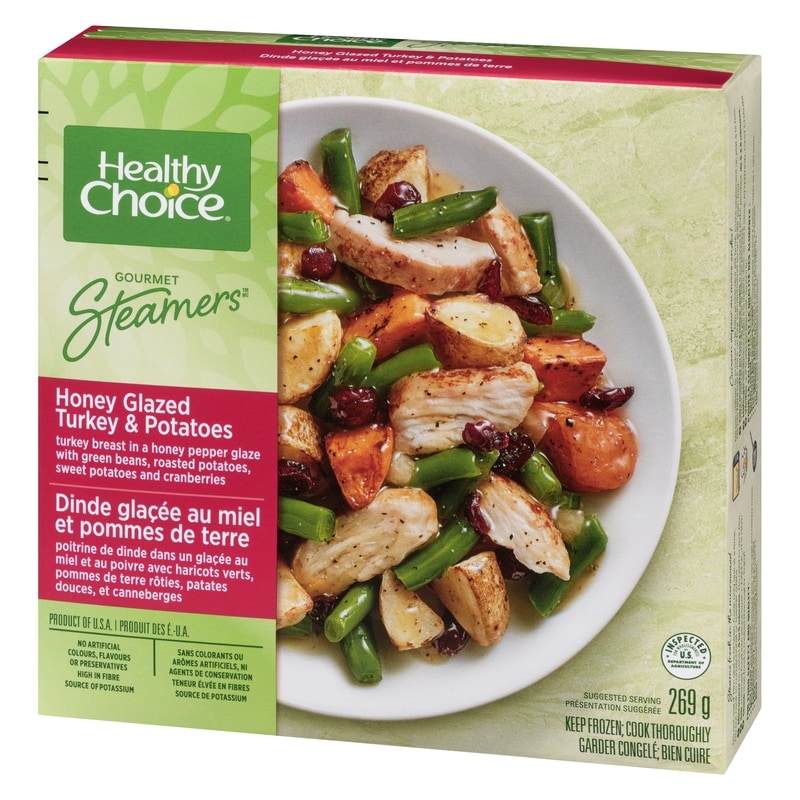 Gourmet Steamers Honey Glazed Turkey & Potatoes
