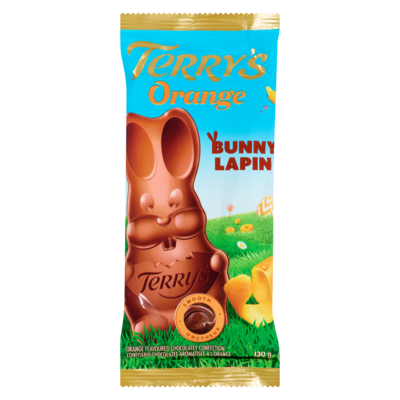 Terry's Orange Flavoured Chocolatey Confection Bunny 130 g, $5.38/100g