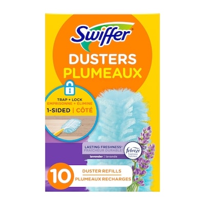 Swiffer Dusters Multi-Surface Duster Refills for Cleaning, Lavender Scent, 10 count 10 ea, $1.60/1ea