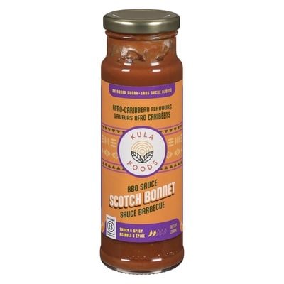 KULA Bbq Sauce Scotch Bonnet Tangy & Spicy 250 ml, $4.00/100ml