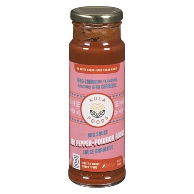 KULA Bbq Sauce Red Pepper Sweet & Smoky 250 ml, $4.00/100ml
