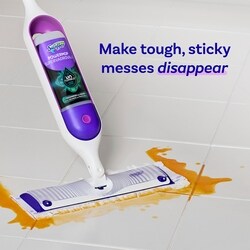 Swiffer PowerMop Floor Cleaning Solution with Unstopables Fresh