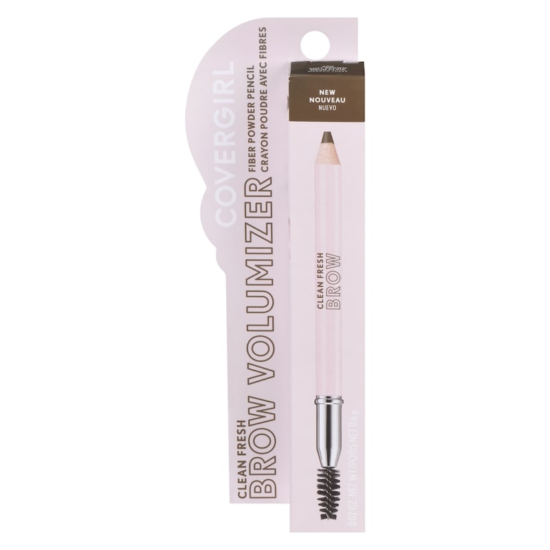 Clean Fresh Brow Volumizer Fiber Powder Pencil 400 Soft Brown