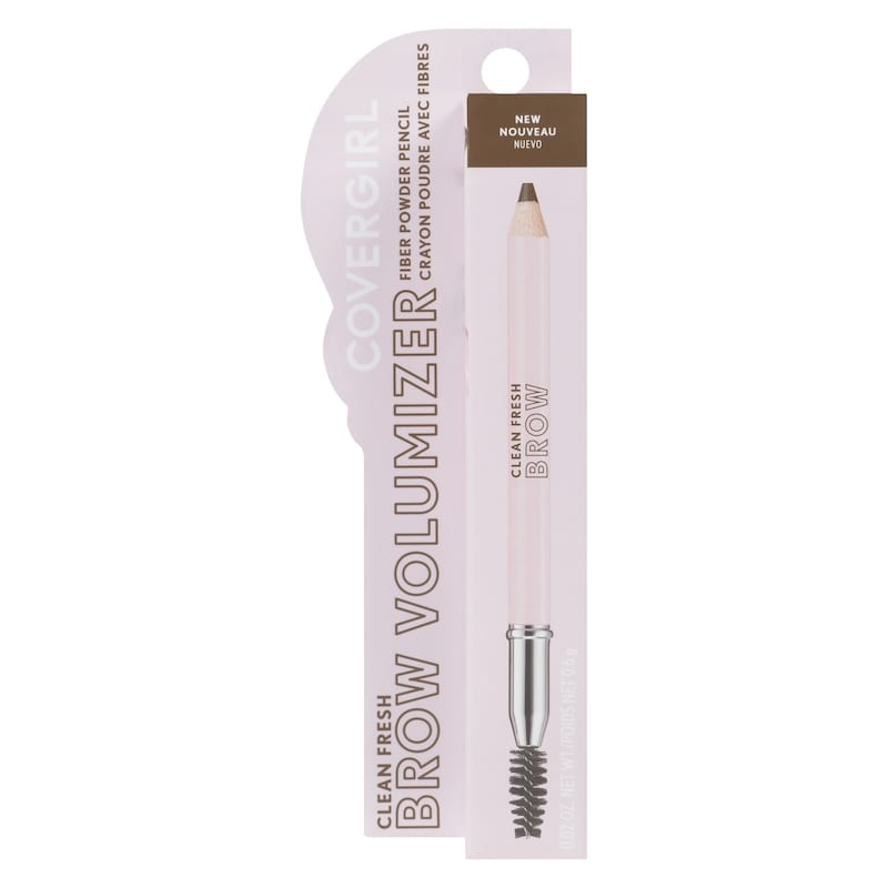 Clean Fresh Brow Volumizer Fiber Powder Pencil 400 Soft Brown