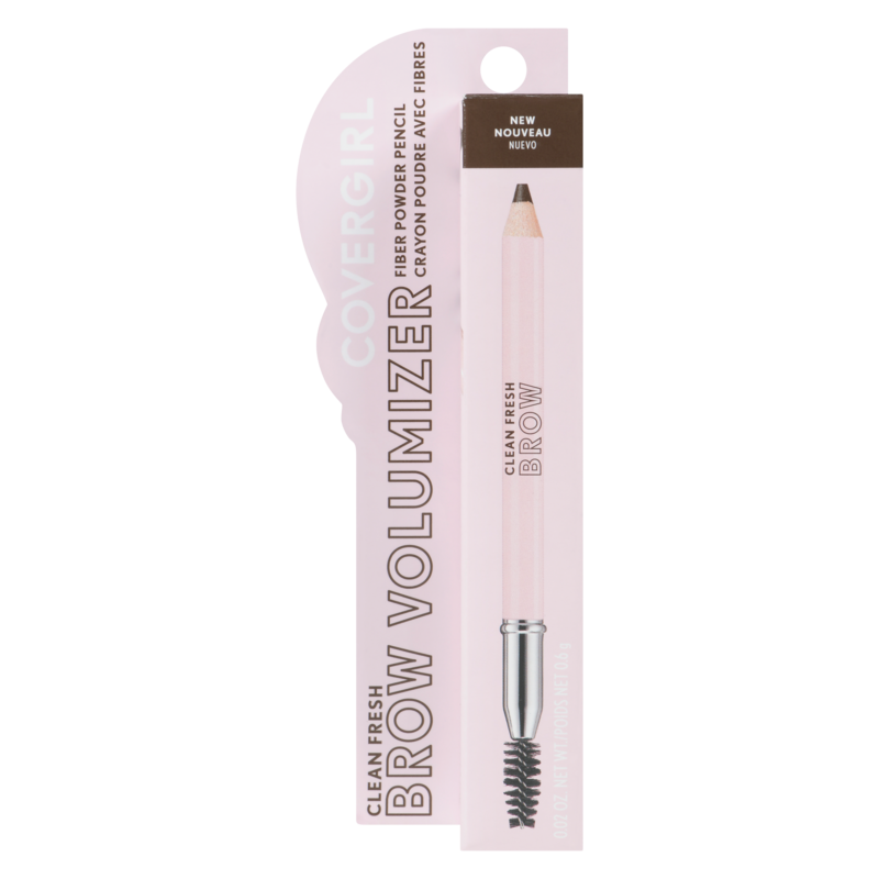 Clean Fresh Brow Volumizer Fibre Powder Pencil 600 Dark Brown