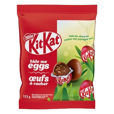 Nestlé Kitkat Œufs à cacher, remplis de morceaux de gaufrette 153 g, 4,25 $/100g