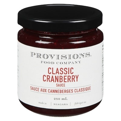 Provisions Food Company Classic Cranberry Sauce 12x250.0 ml, $3.60/100ml
