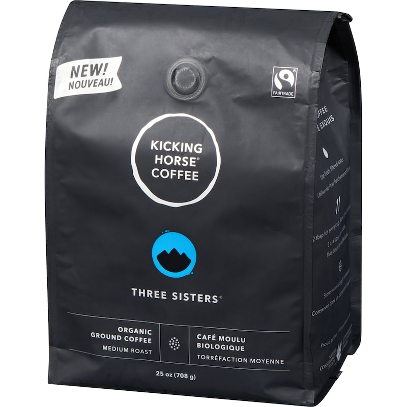 Organic Ground Coffee Three Sisters Medium Roast
