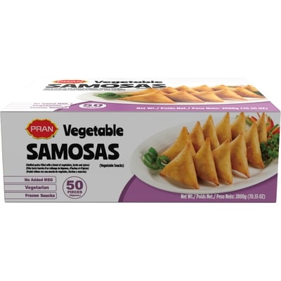PRAN Samosa 2 kg, 0,75 $/100g