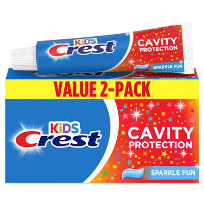 Crest Kids Cavity Protection Toothpaste, Sparkle Fun Flavor 2 Pack 200 ml, $2.50/100ml