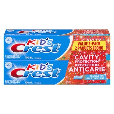 Crest Kids Toothpaste, Sparkle Fun 200 ml, $3.15/100ml