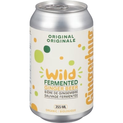 Original Bière de gingembre sauvage fermentée originale 355 ml, 1,21 $/100ml