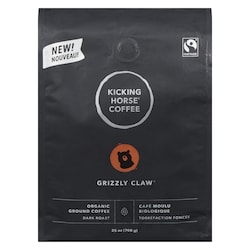 Organic Ground Coffee Grizzly Claw Dark Roast