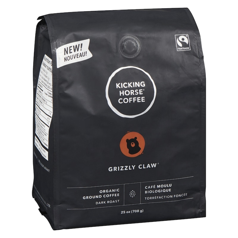 Organic Ground Coffee Grizzly Claw Dark Roast