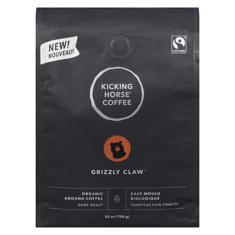 Organic Ground Coffee Grizzly Claw Dark Roast