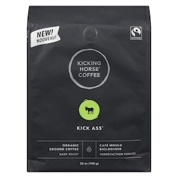 Organic Ground Coffee Kick Ass Dark Roast