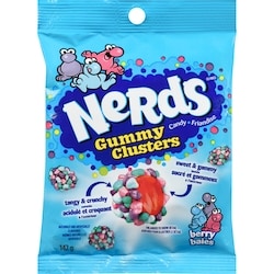 Wonka Gummy clusters friandise baies 142 g, 2,81 $/100g