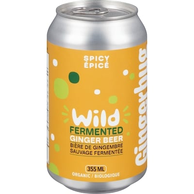 Original Bière de gingembre sauvage fermentée épicé 355 ml, 1,26 $/100ml