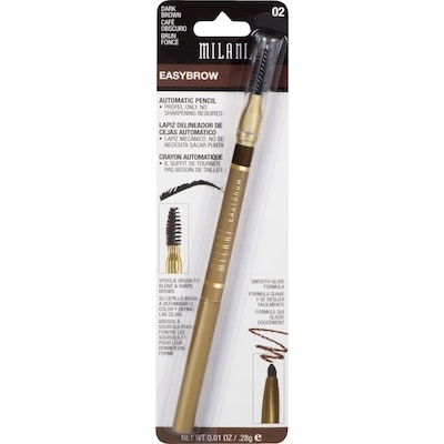 Milani Easybrow crayon automatique 02 brun foncé 1 ea, 5,99 $/1ch