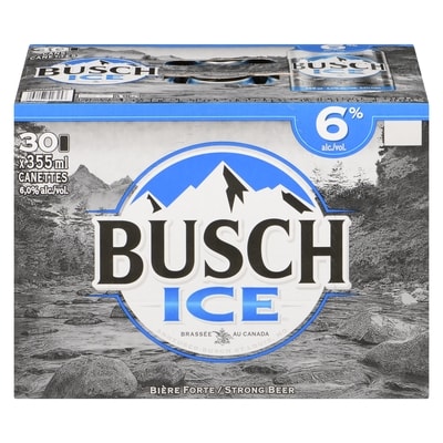 Busch Bière forte (Pièce d’identité requise au moment du ramassage) 30x355.0 ml, 0,54 $/100ml