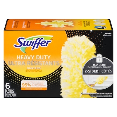 Swiffer Dusters Heavy Duty Multi-Surface Duster Refills for Cleaning, Unscented, 6 Count 6 ea, $2.47/1ea