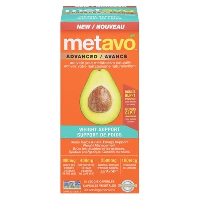 Metavo Advanced Weight Support 90 ea, $0.41/1ea