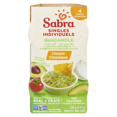 Sabra Guacamole, Singles  56 g, $12.48/100g